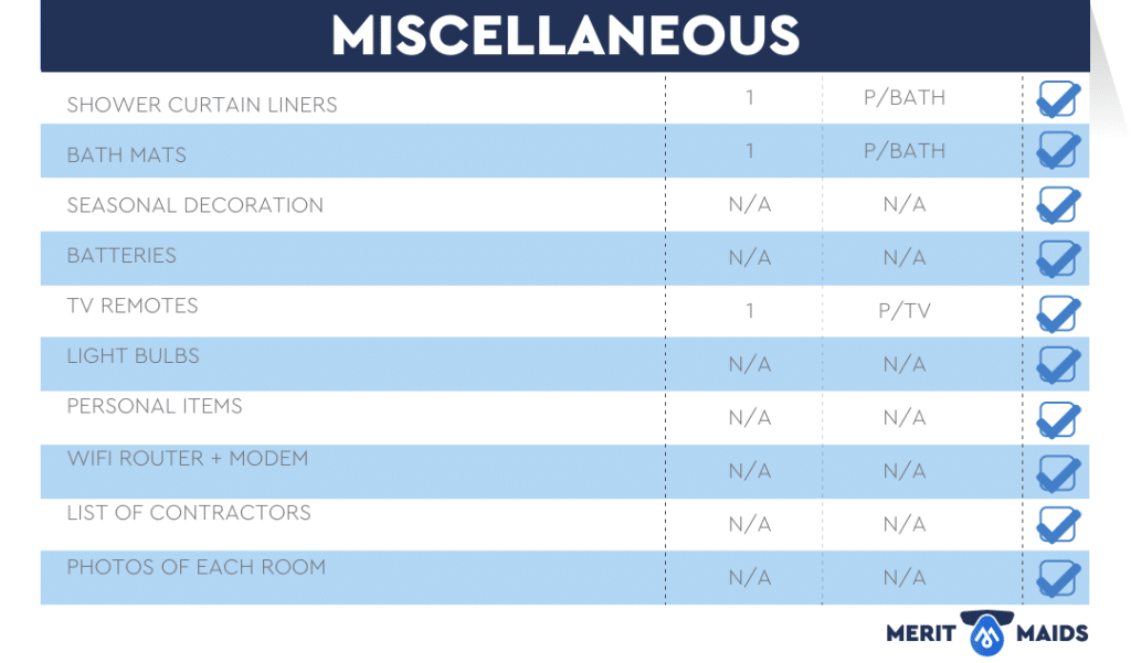 spreadsheet-of-miscellaneous-items-needed-for-vacation-rental-cleaning